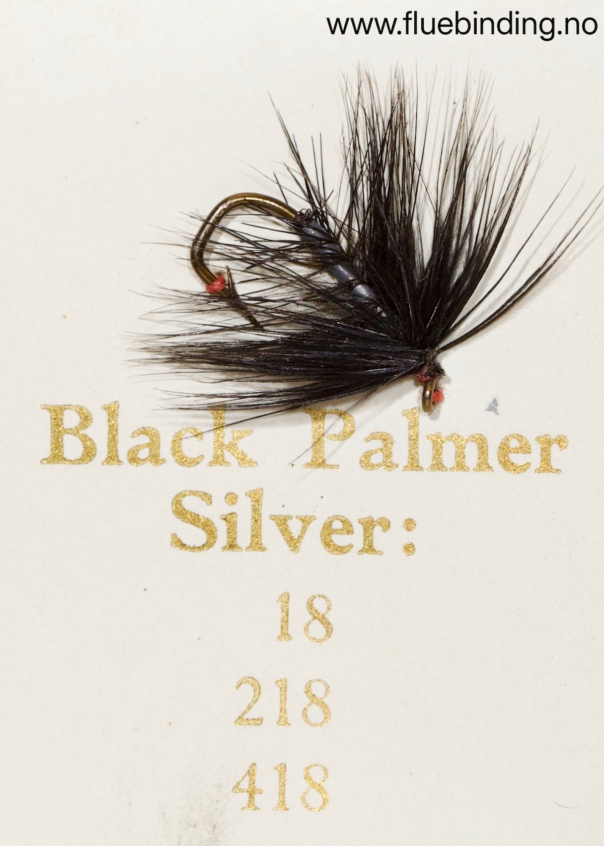 Black Palmer Silver